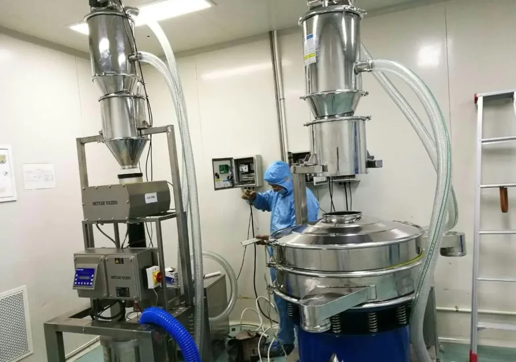 Vacuum Cryogenic Liquid Conveying and Screening Production Line