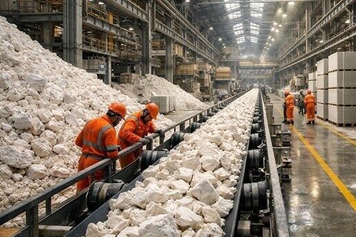 Gypsum Processing