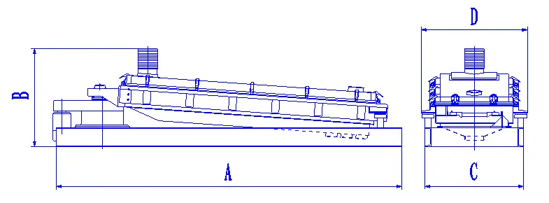 Schematic Diagram of a Planar Rotary Screen