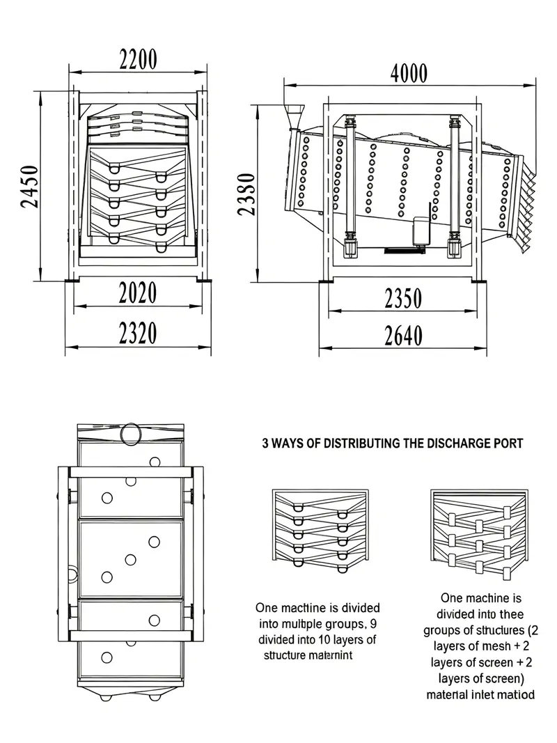 Customization Industrial-Grade Gyratory Screen