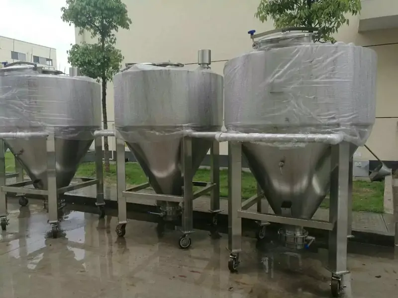 Station d'alimentation sans poussière à haute efficacité