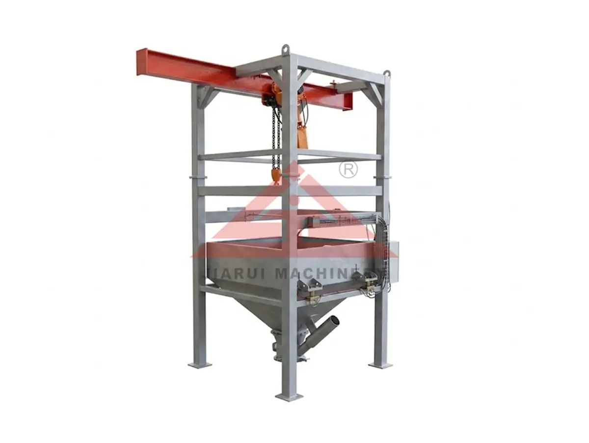 Dual Purpose Ton Bag Unpacking Machine1