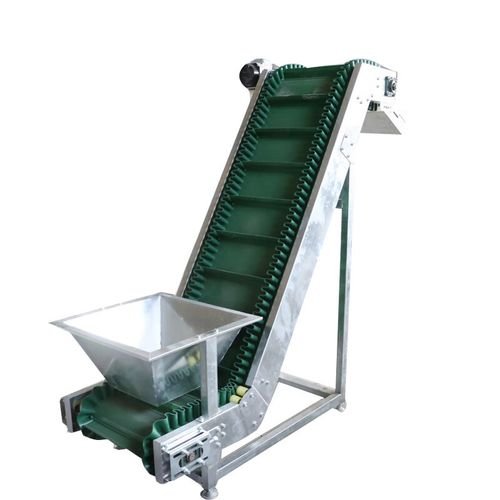 Inclined Cleated Belt Conveyor