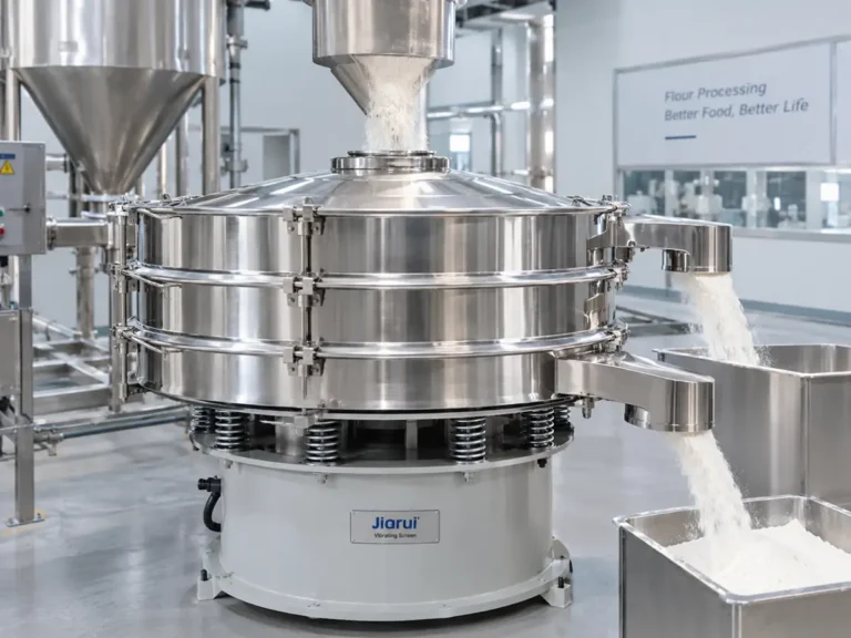 wheat flour rotary vibrating screen
